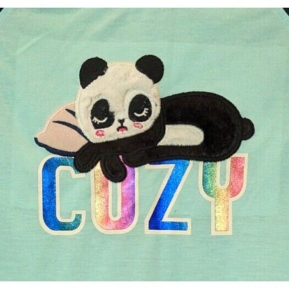 Wonder Nation Girls Size XXL 18 Mint Blue Long Sleeve Pullover T-Shirt - Picture 4 of 10